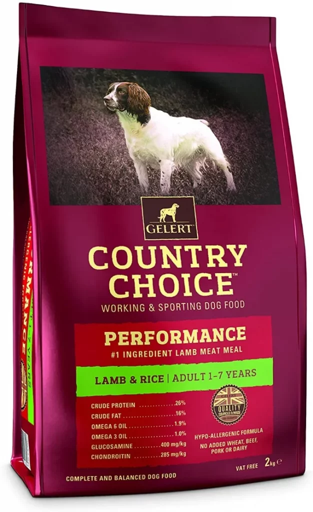 Gelert Country Choice Performance Lamb & Rice